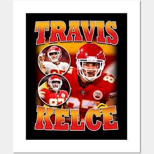 Travis Kelce Vintage Bootleg Posters and Art